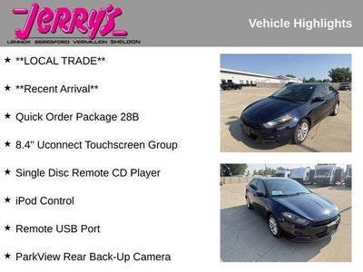 2014 Dodge Dart 4dr Sdn SXT