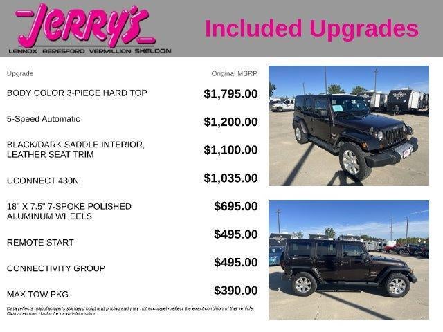 2013 Jeep Wrangler Unlimited 4WD 4dr Moab *Ltd Avail*