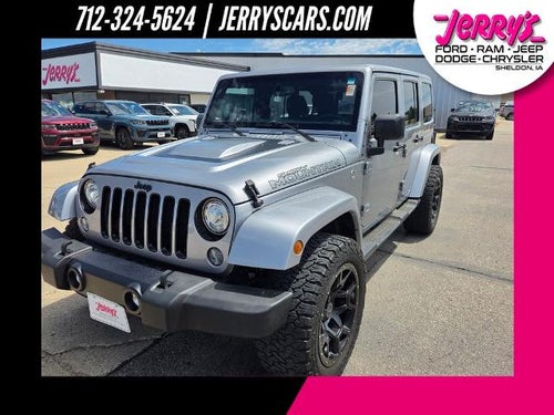 2017 Jeep Wrangler Unlimited Sahara 4x4