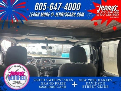 2020 Jeep Wrangler Unlimited Sahara 4x4