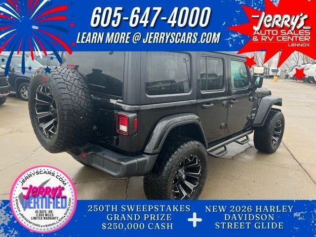 2020 Jeep Wrangler Unlimited Sahara 4x4