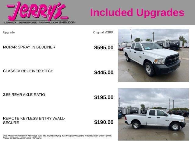 2023 RAM 1500 Classic Tradesman 4x4 Quad Cab 6'4" Box