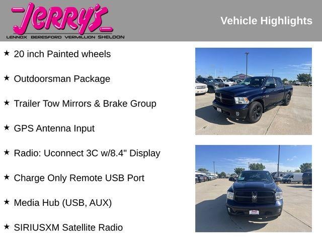 2017 RAM 1500 SLT 4x4 Crew Cab 5'7" Box