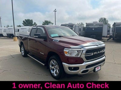 2022 RAM 1500 Big Horn 4x4 Quad Cab 6'4" Box