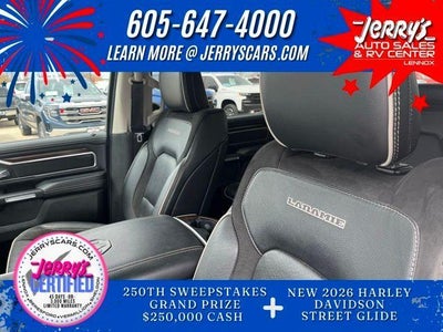 2022 RAM 1500 Laramie 4x4 Crew Cab 5'7" Box
