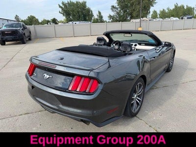 2016 Ford Mustang 2dr Conv EcoBoost Premium