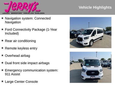 2026 Ford Transit Passenger Wagon T-350 148" Med Roof XLT RWD
