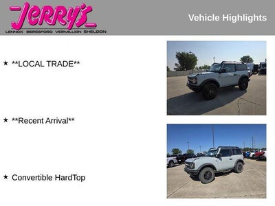2023 Ford Bronco Black Diamond 2 Door 4x4