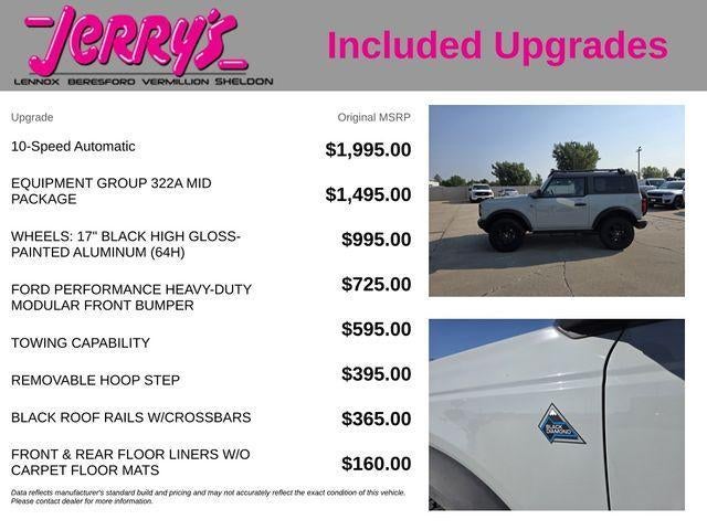 2023 Ford Bronco Black Diamond 2 Door 4x4