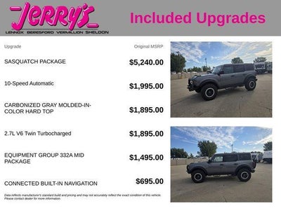 2023 Ford Bronco Badlands 4 Door Advanced 4x4