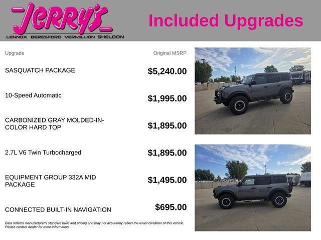 2023 Ford Bronco Badlands 4 Door Advanced 4x4