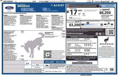 2024 Ford Bronco Badlands 4 Door Advanced 4x4