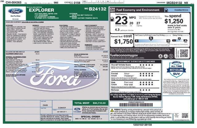 2021 Ford Explorer Limited 4WD