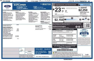 2026 Ford Explorer Active w/100A Pkg 4WD