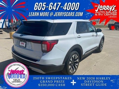 2025 Ford Explorer Platinum 4WD