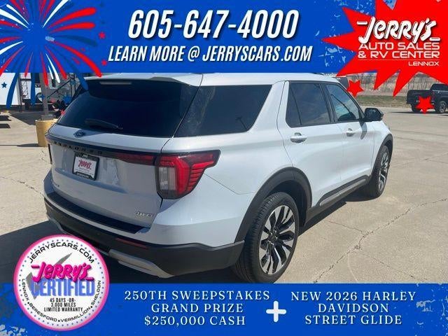 2025 Ford Explorer Platinum 4WD