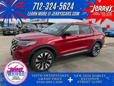 2025 Ford Explorer Platinum 4WD