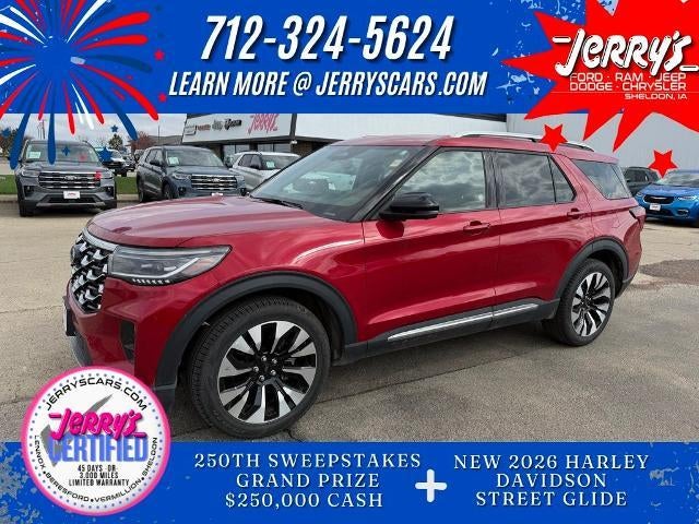 2025 Ford Explorer Platinum 4WD