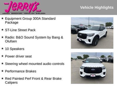 2025 Ford Explorer ST-Line 4WD