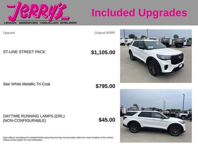 2025 Ford Explorer ST-Line 4WD