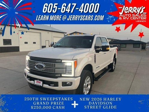2018 Ford Super Duty F-250 SRW Platinum 4WD Crew Cab 6.75' Box