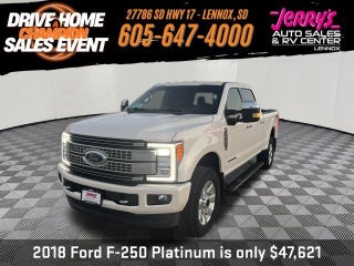 2018 Ford Super Duty F-250 SRW Platinum 4WD Crew Cab 6.75' Box