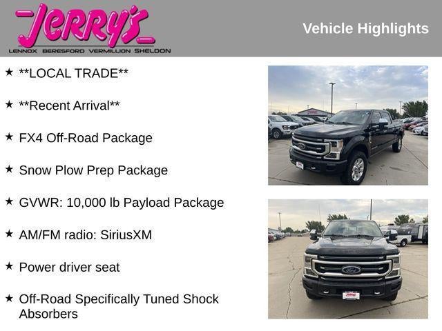 2021 Ford Super Duty F-250 SRW Platinum 4WD Crew Cab 6.75' Box