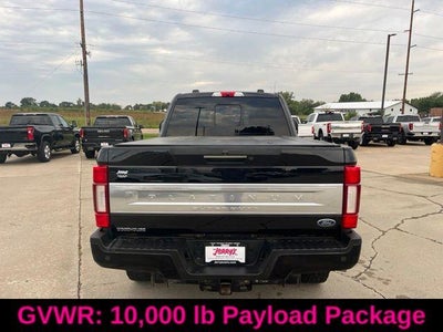 2021 Ford Super Duty F-250 SRW Platinum 4WD Crew Cab 6.75' Box