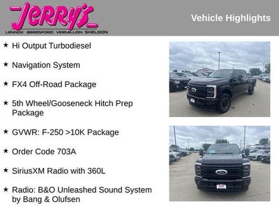 2025 Ford Super Duty F-250 SRW Platinum 4WD Crew Cab 6.75' Box