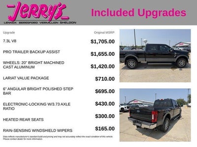 2022 Ford Super Duty F-350 SRW LARIAT 4WD Crew Cab 6.75' Box