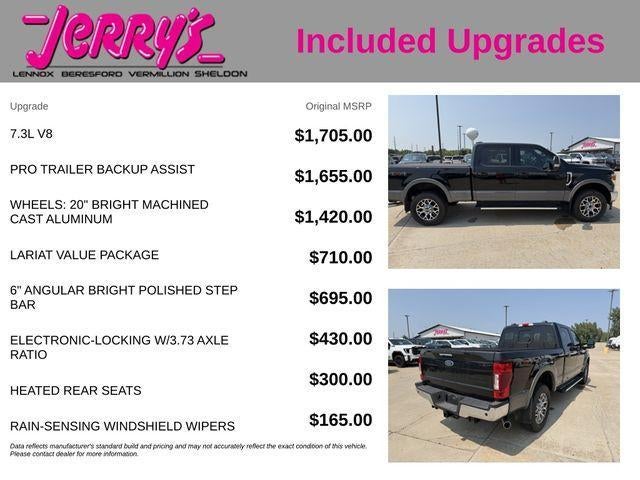 2022 Ford Super Duty F-350 SRW LARIAT 4WD Crew Cab 6.75' Box