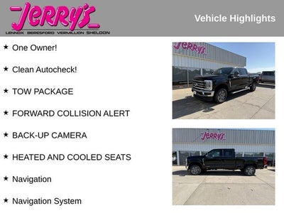2025 Ford Super Duty F-350 SRW LARIAT 4WD Crew Cab 6.75' Box