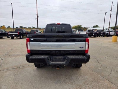 2018 Ford Super Duty F-350 SRW Platinum 4WD Crew Cab 6.75' Box