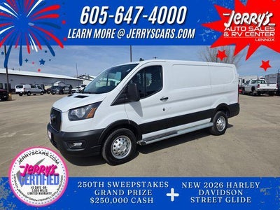 2024 Ford Transit Cargo Van T-250 130" Low Rf 9070 GVWR AWD
