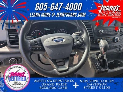 2024 Ford Transit Cargo Van T-250 130" Low Rf 9070 GVWR AWD