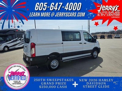 2024 Ford Transit Cargo Van T-250 130" Low Rf 9070 GVWR AWD