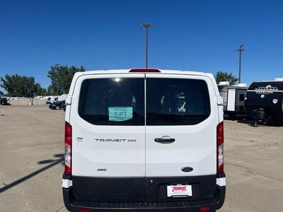 2024 Ford Transit Cargo Van T-250 130" Low Rf 9070 GVWR AWD