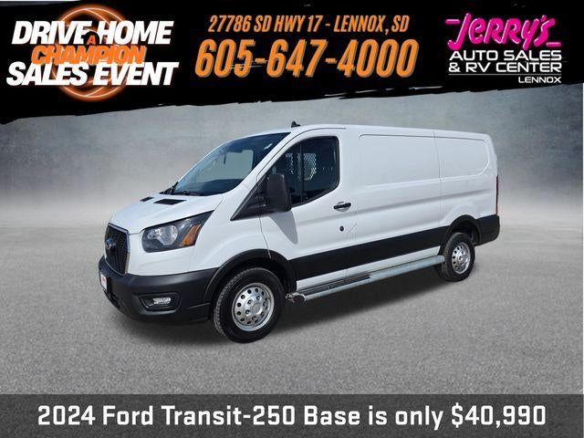 2024 Ford Transit Cargo Van T-250 130" Low Rf 9070 GVWR AWD