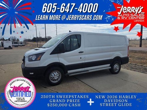 2024 Ford Transit Cargo Van T-250 130" Low Rf 9070 GVWR AWD
