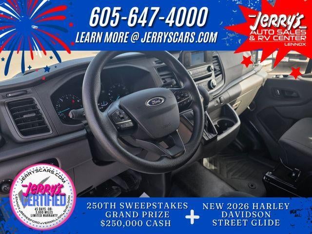 2024 Ford Transit Cargo Van T-250 130" Low Rf 9070 GVWR AWD