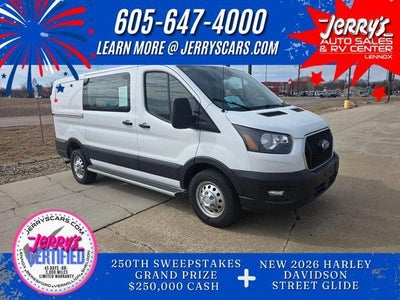2024 Ford Transit Cargo Van T-250 130" Low Rf 9070 GVWR AWD