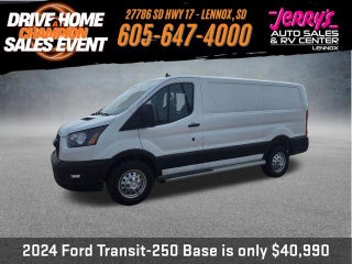 2024 Ford Transit Cargo Van T-250 130" Low Rf 9070 GVWR AWD
