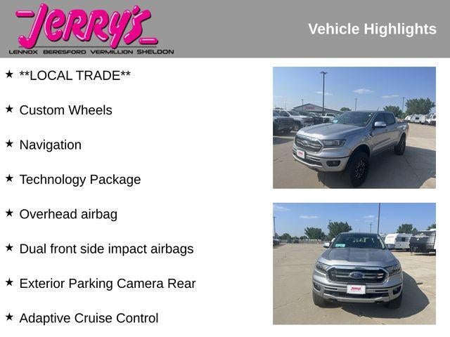 2020 Ford Ranger LARIAT 4WD SuperCrew 5' Box