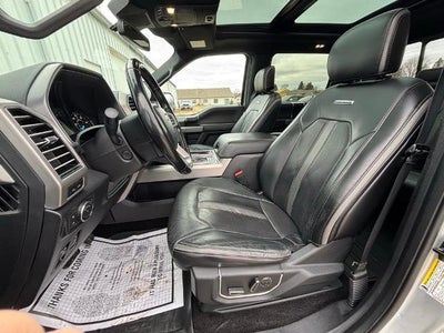 2018 Ford F-150 Platinum 4WD SuperCrew 5.5' Box