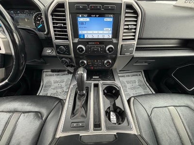 2018 Ford F-150 Platinum 4WD SuperCrew 5.5' Box