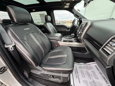2018 Ford F-150 Platinum 4WD SuperCrew 5.5' Box