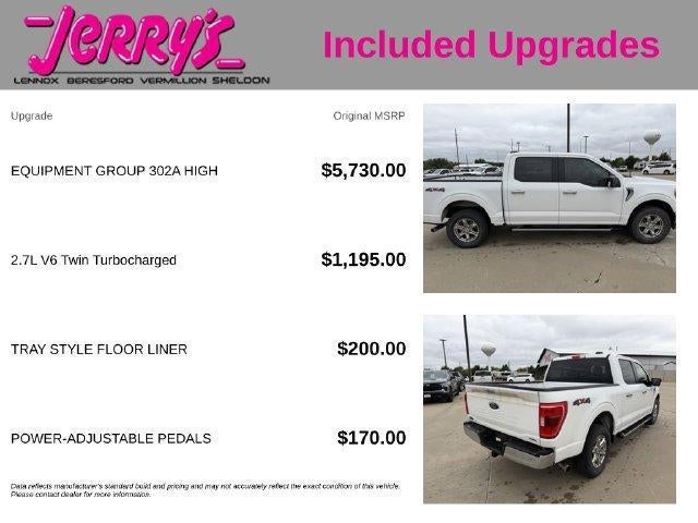 2021 Ford F-150 XLT 4WD SuperCrew 5.5' Box