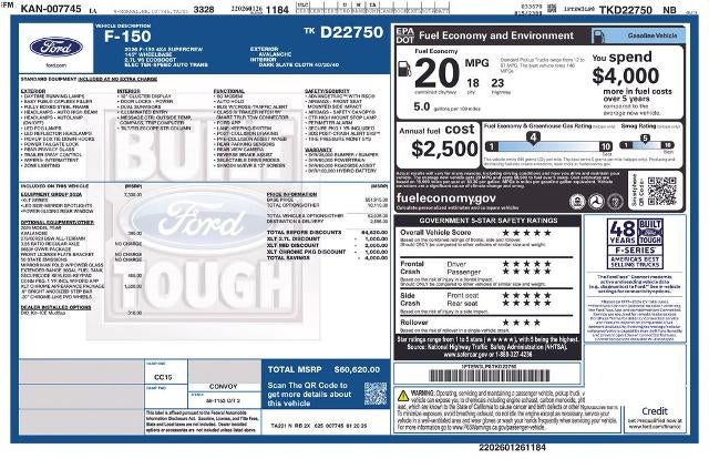 2026 Ford F-150 XLT 4WD SuperCrew 5.5' Box