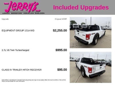 2017 Ford F-150 XL 4WD SuperCab 6.5' Box
