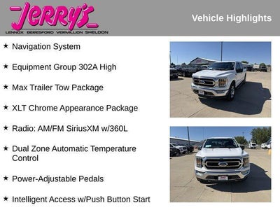 2021 Ford F-150 XLT 4WD SuperCrew 5.5' Box